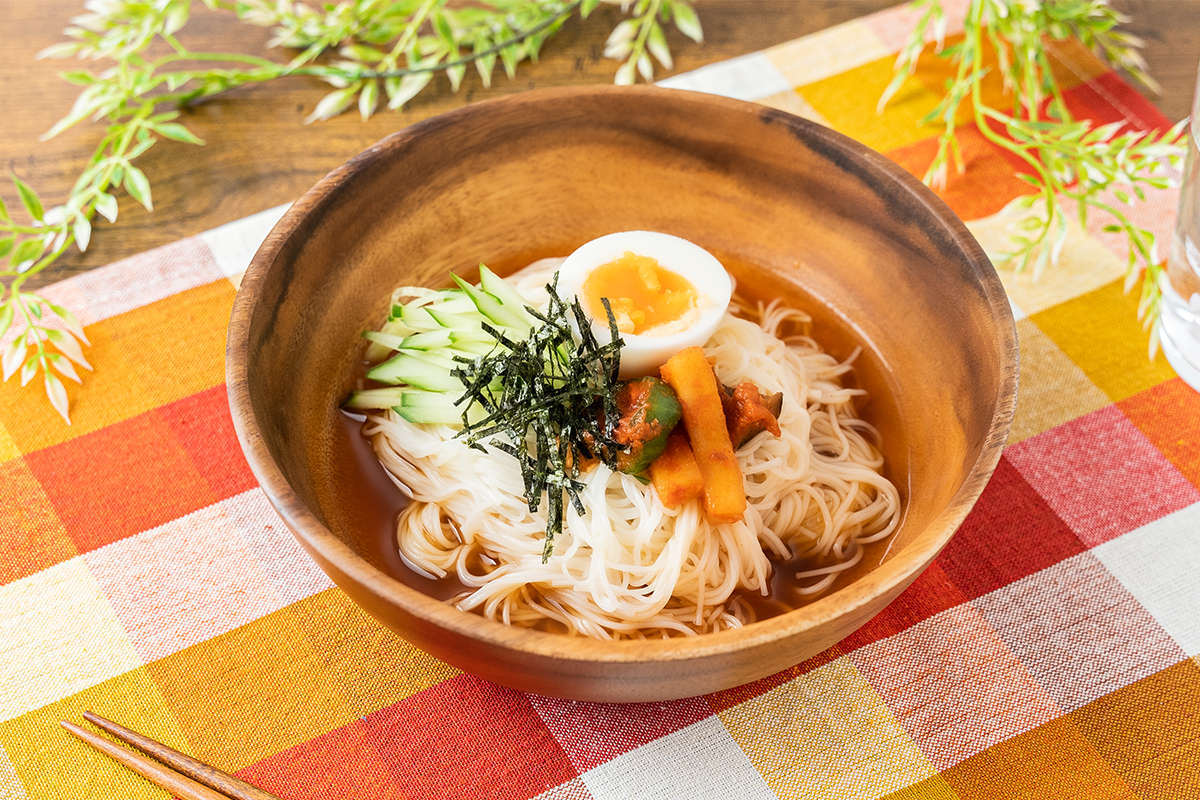 韓国冷麺風そうめん