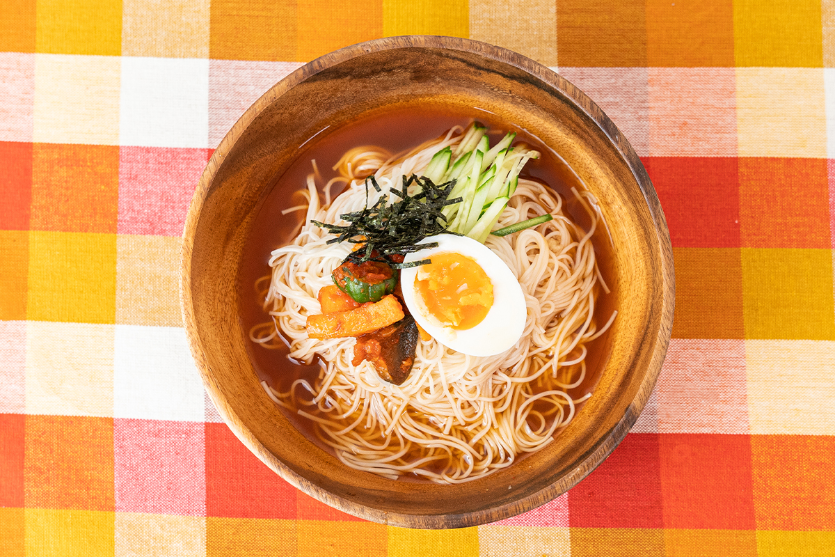 韓国冷麺風そうめん